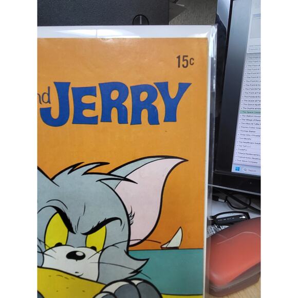Tom and Jerry #252 (August 1970) Gold Key Cartoon Comic - Mid/High Grade - Picture 3 of 6